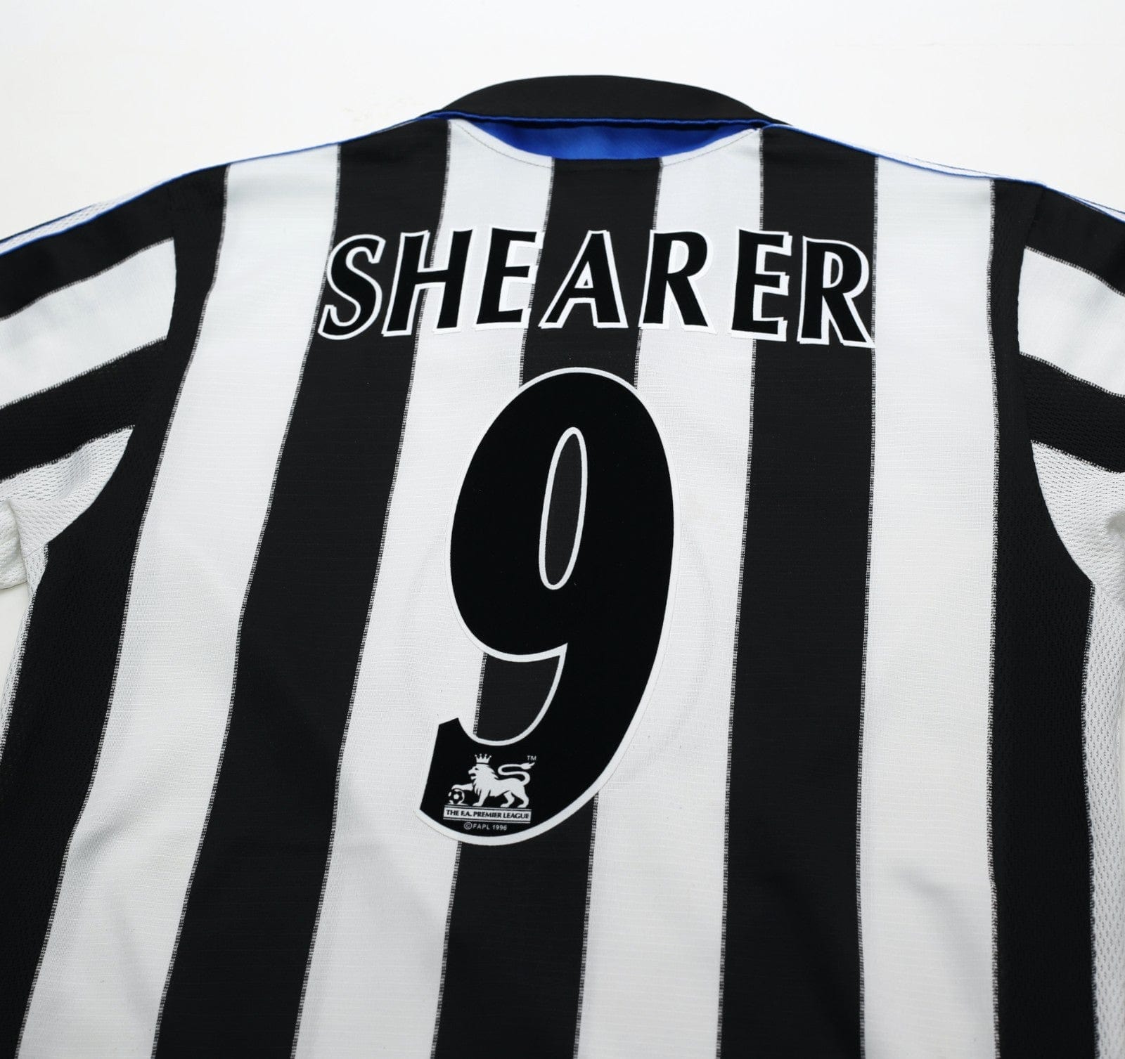 1999 SHEARER #9 Newcastle United Vintage adidas FA Cup Final Football Shirt (M)