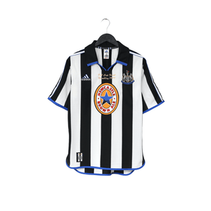 1999 SHEARER #9 Newcastle United Vintage adidas FA Cup Final Football Shirt (S)
