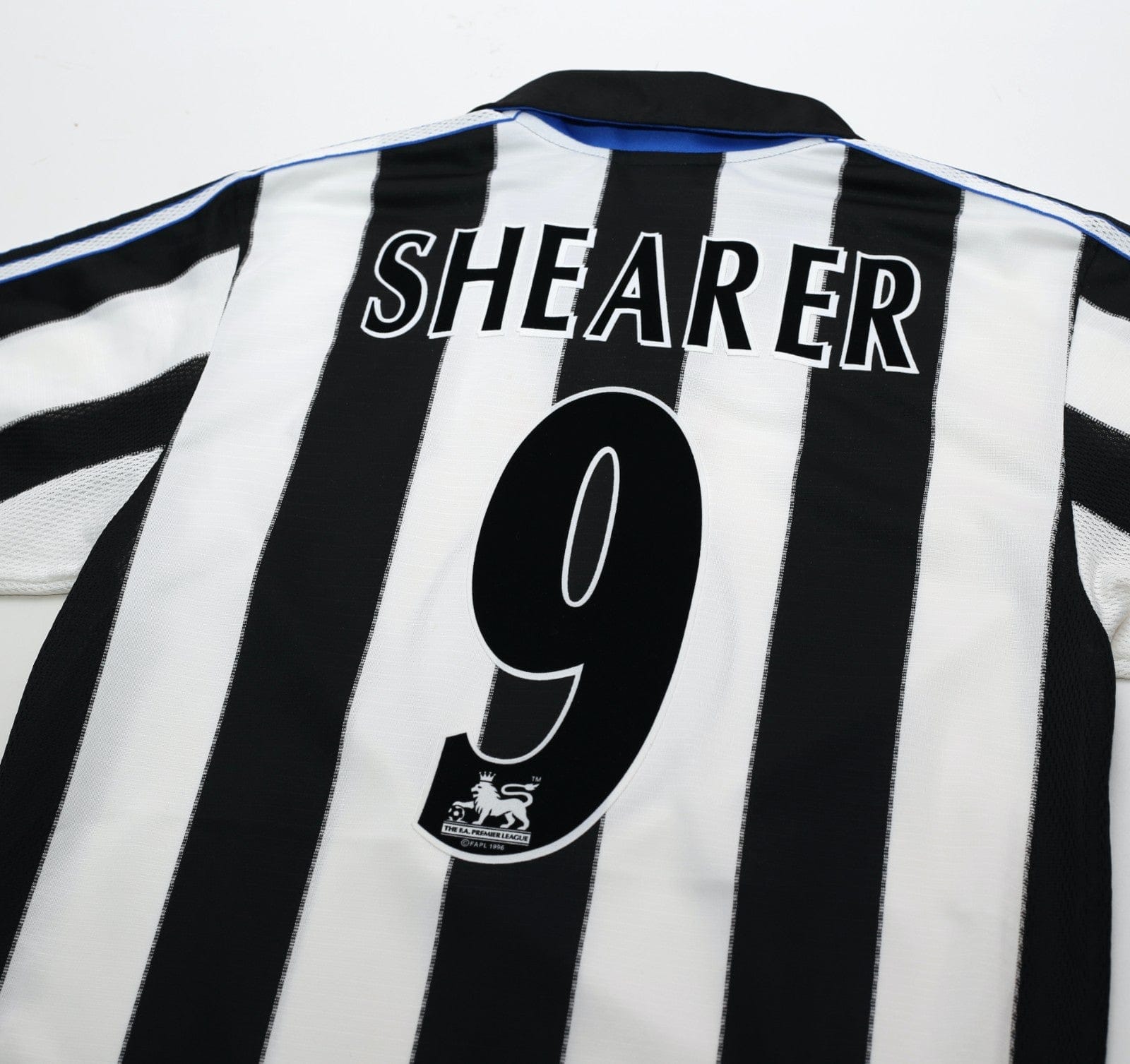 1999 SHEARER #9 Newcastle United Vintage adidas FA Cup Final Football Shirt (S)