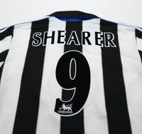 1999 SHEARER #9 Newcastle United Vintage adidas FA Cup Final Football Shirt (S)