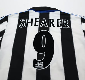 1999 SHEARER #9 Newcastle United Vintage adidas FA Cup Final Football Shirt (S)