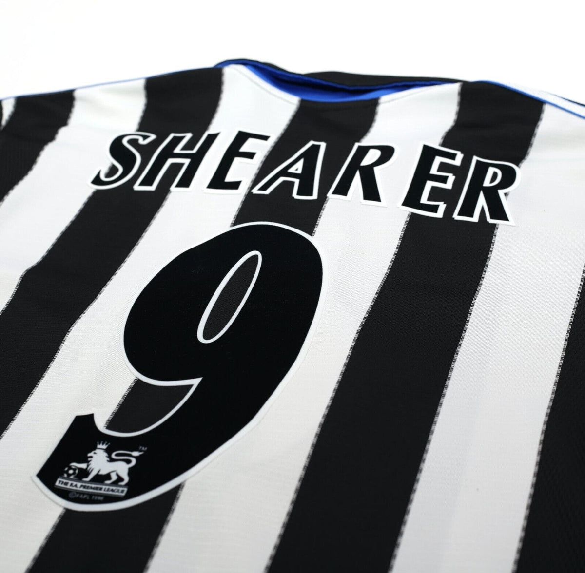 1999 SHEARER #9 Newcastle United Vintage adidas FA CUP FINAL Football Shirt (XL)