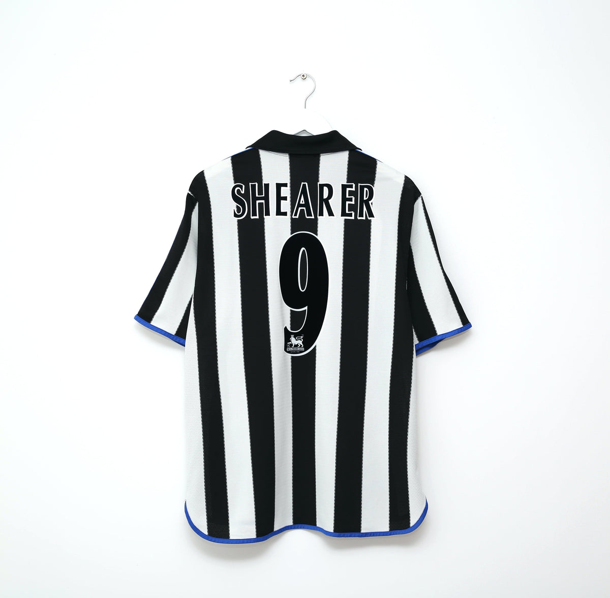 1999 SHEARER #9 Newcastle United Vintage adidas FA CUP FINAL Football Shirt (XL)