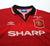 19996 CANTONA #7 Manchester United Vintage Umbro FA CUP FINAL Football Shirt (M)