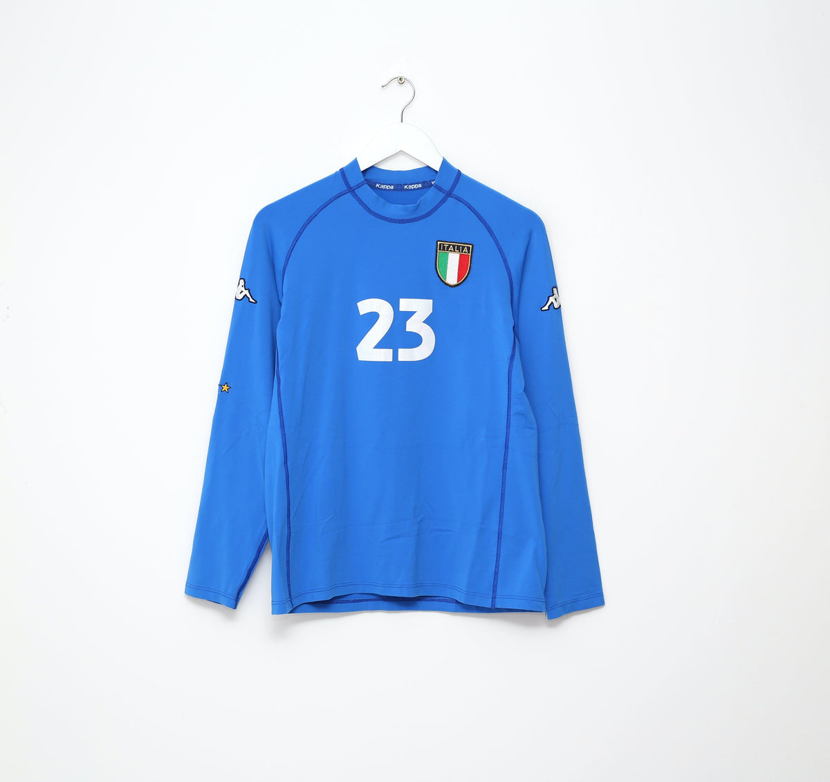 2000/01 #23 Italy Vintage Kappa L/S Home Football Shirt (L)