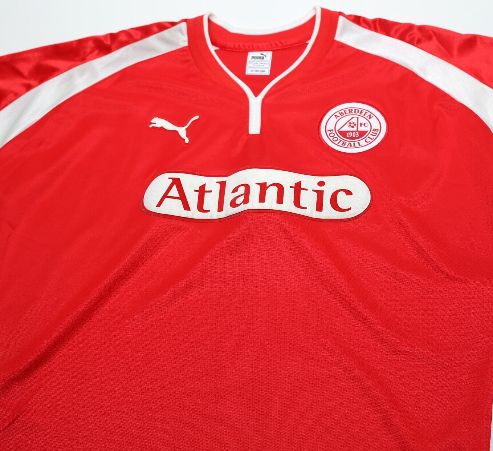 2000/01 ABERDEEN Vintage PUMA Home Long Sleeve Football Shirt Jersey (XL)