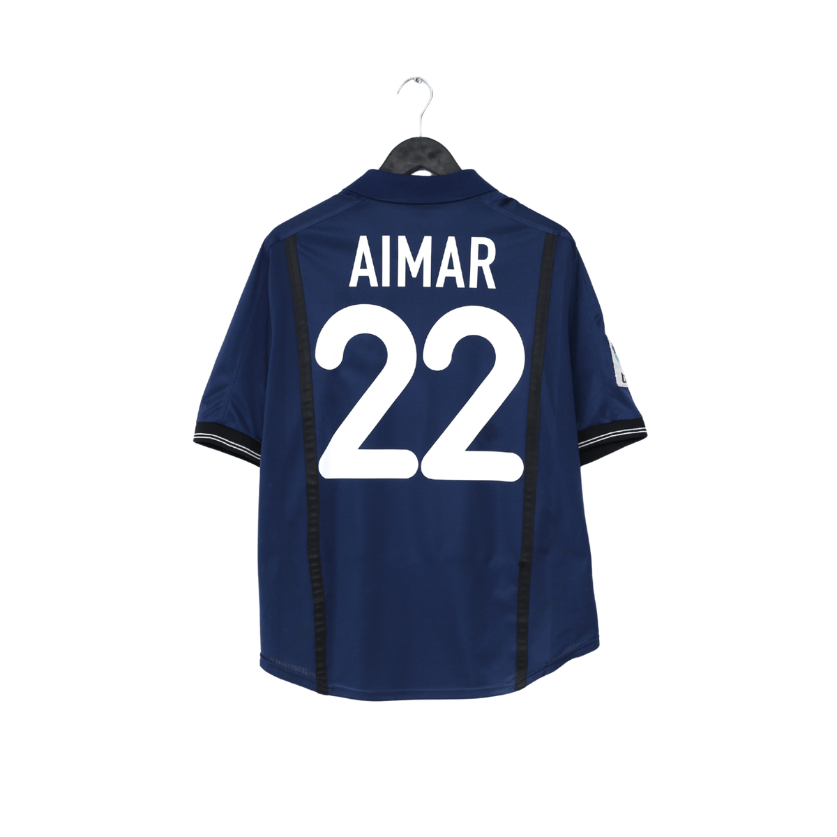 2000/01 AIMAR #22 Valencia Vintage Nike Away Football Shirt (M)