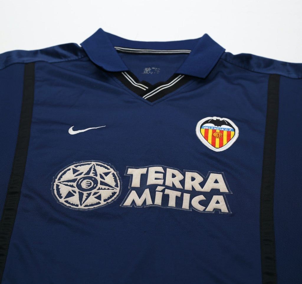 2000/01 AIMAR #22 Valencia Vintage Nike Away Football Shirt (M)