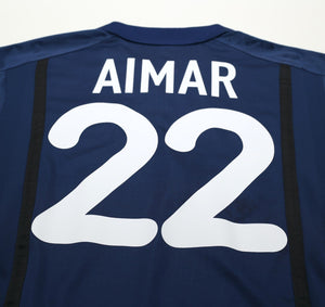 2000/01 AIMAR #22 Valencia Vintage Nike Away Football Shirt (M)