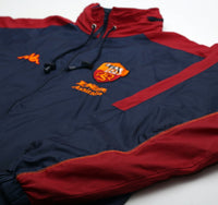 2000/01 AS ROMA Vintage Kappa Football Training Jacket (M) Totti Era