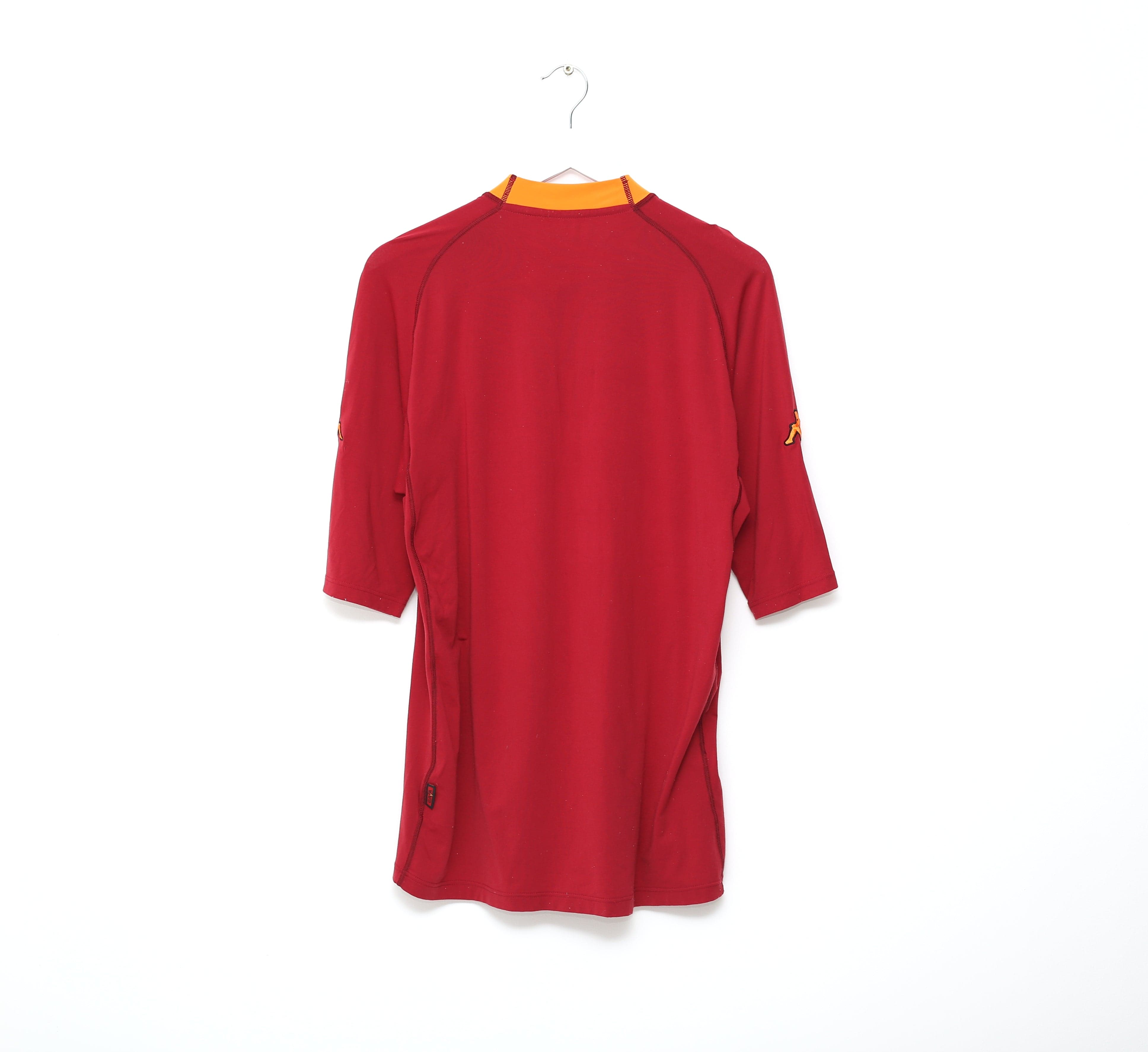 2000/01 AS ROMA Vintage Kappa Home Football Shirt (XL/XXL