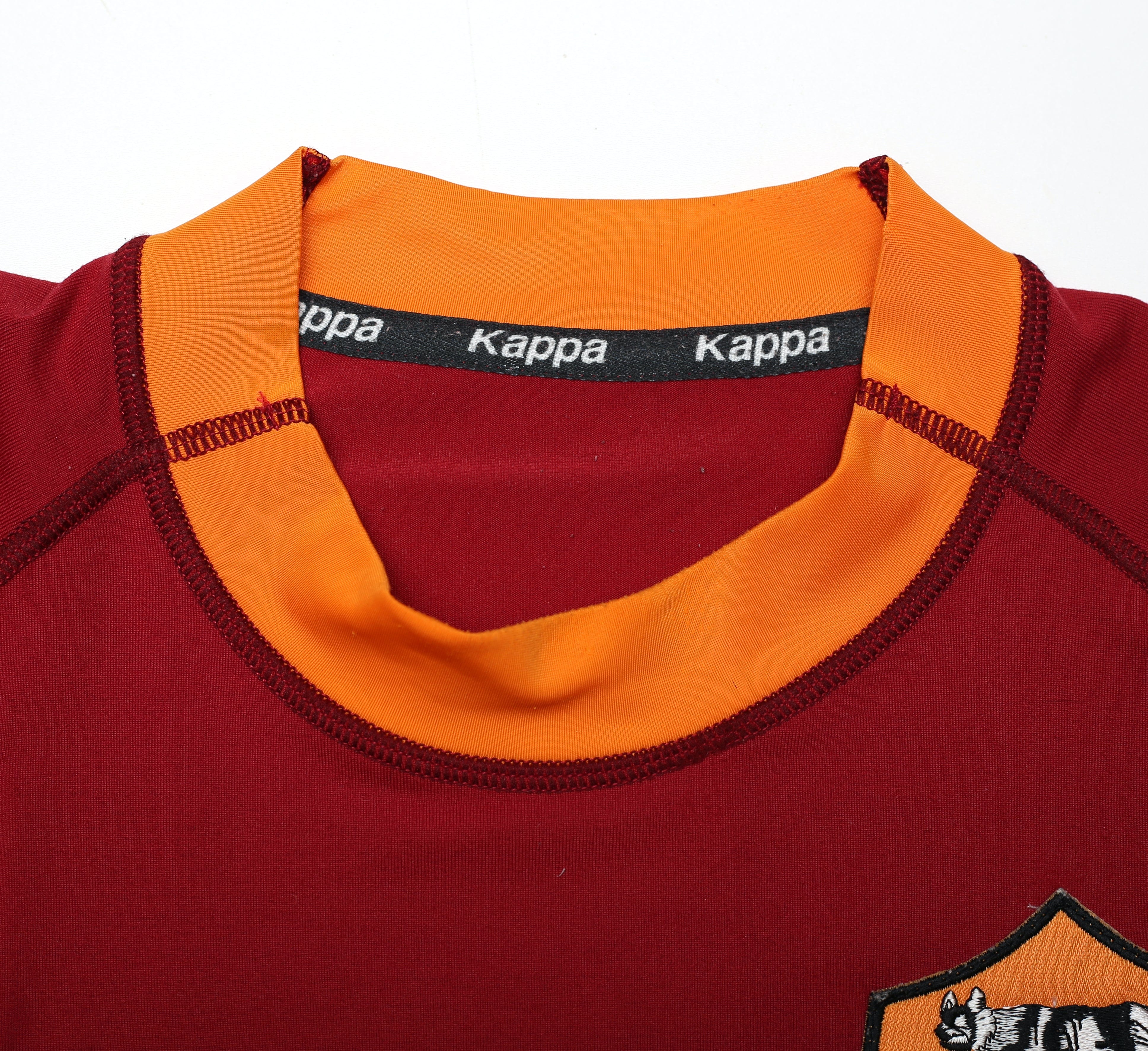 2000/01 AS ROMA Vintage Kappa Home Football Shirt (XL/XXL