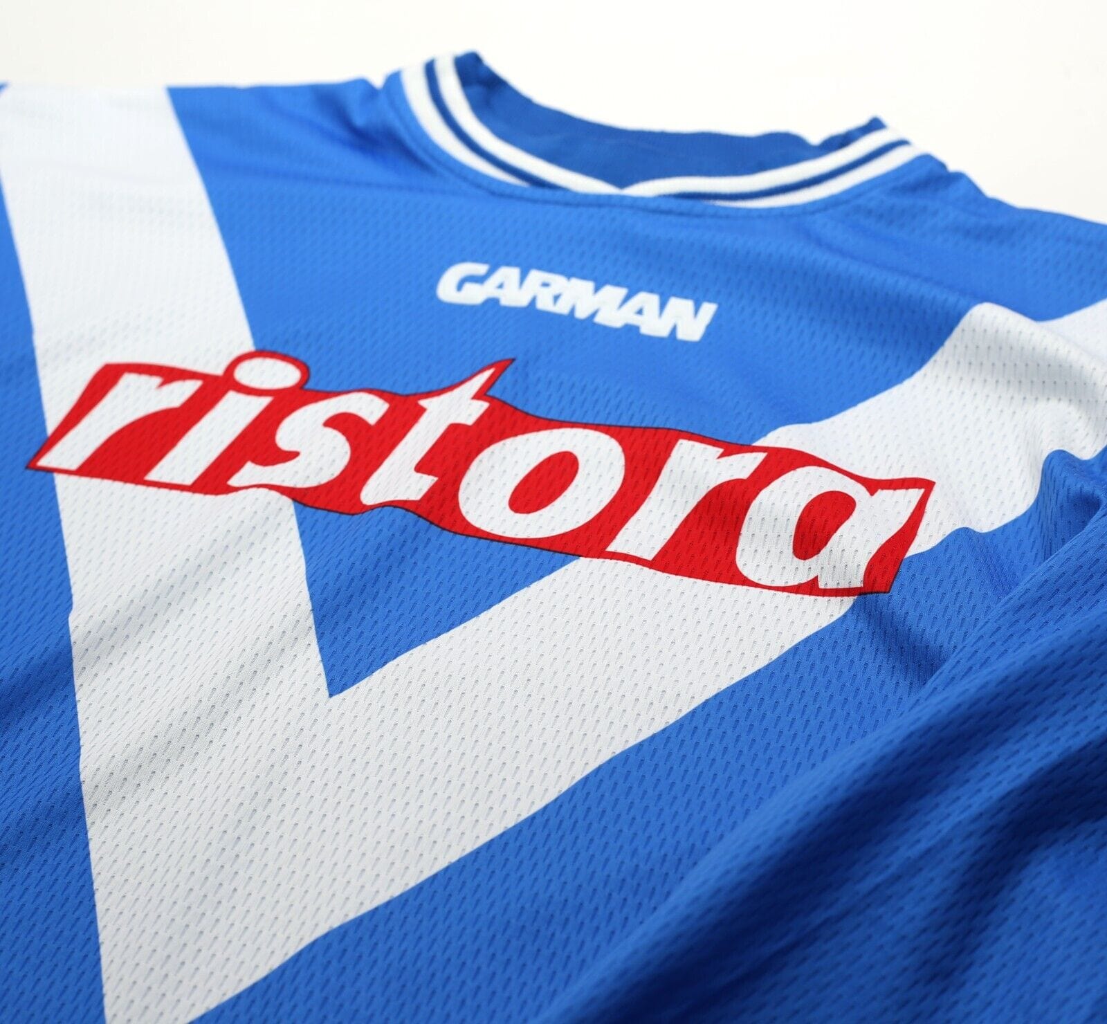 2000/01 BAGGIO #10 BRESCIA Vintage Garman Long Sleeve Home Football Shirt (M)