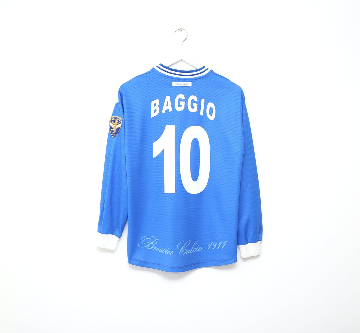 2000/01 BAGGIO #10 BRESCIA Vintage Garman Long Sleeve Home