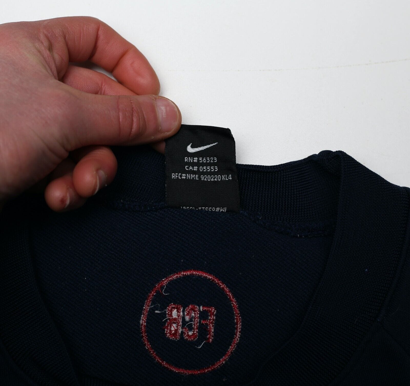 2000/01 BARCELONA Vintage Nike Football Sweatshirt (XL)