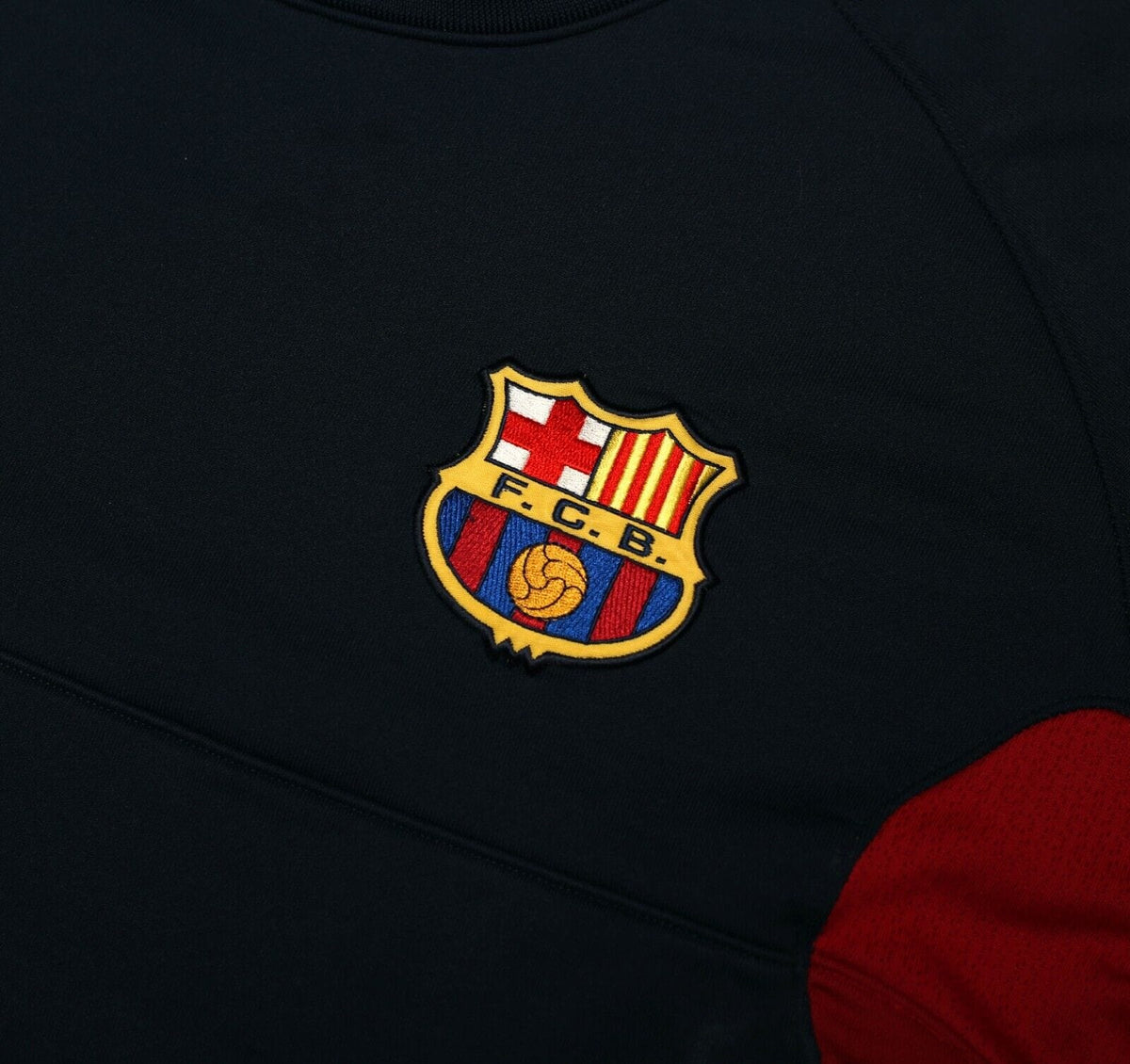 2000/01 BARCELONA Vintage Nike Football Sweatshirt (XL)