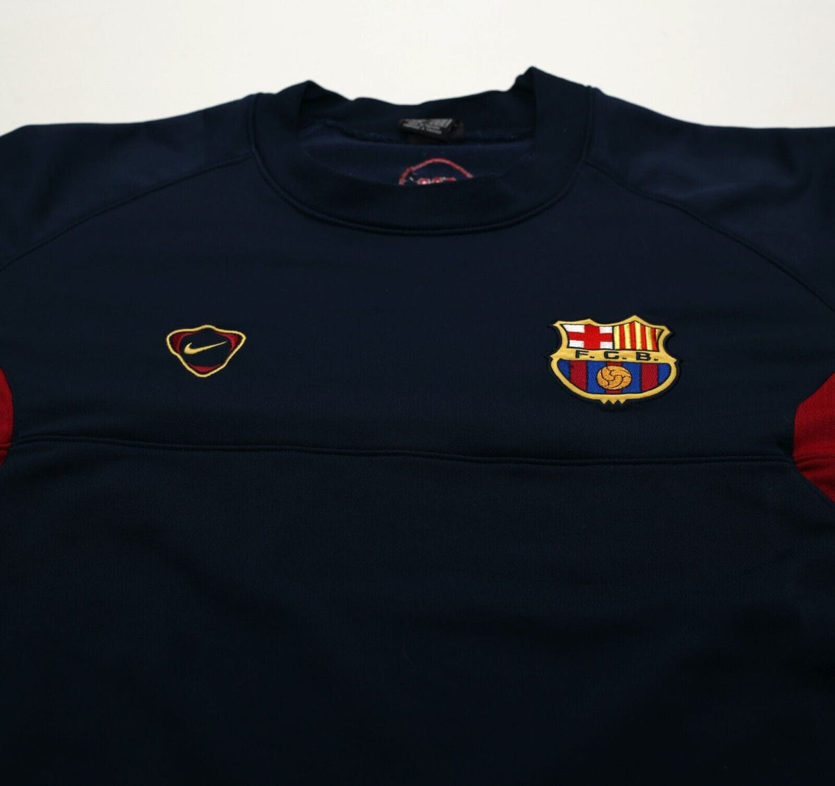 2000/01 BARCELONA Vintage Nike Football Sweatshirt (XL)