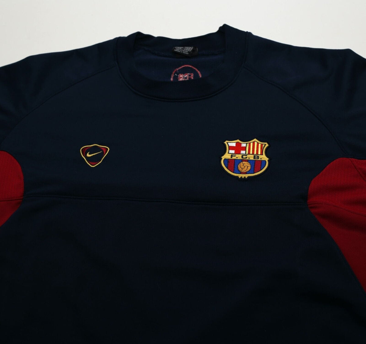 2000/01 BARCELONA Vintage Nike Football Sweatshirt (XL)