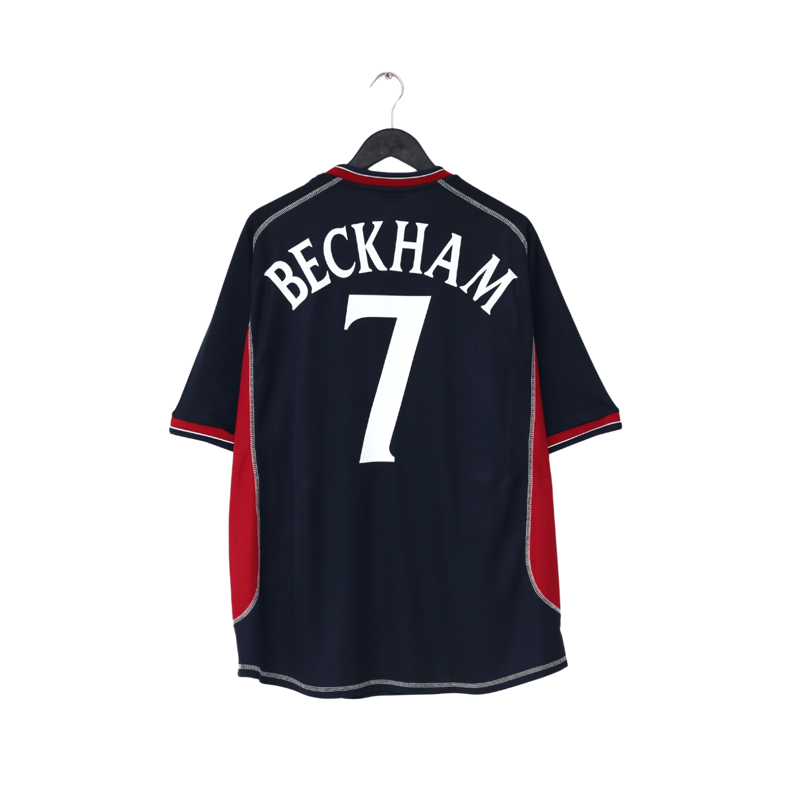 2000/01 BECKHAM #7 Manchester United Vintage Umbro Away Football Shirt (XXL)