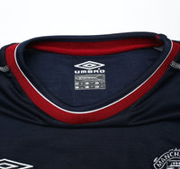 2000/01 BECKHAM #7 Manchester United Vintage Umbro Away Football Shirt (XXL)