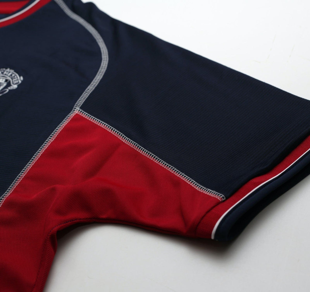 2000/01 BECKHAM #7 Manchester United Vintage Umbro Away Football Shirt (XXL)