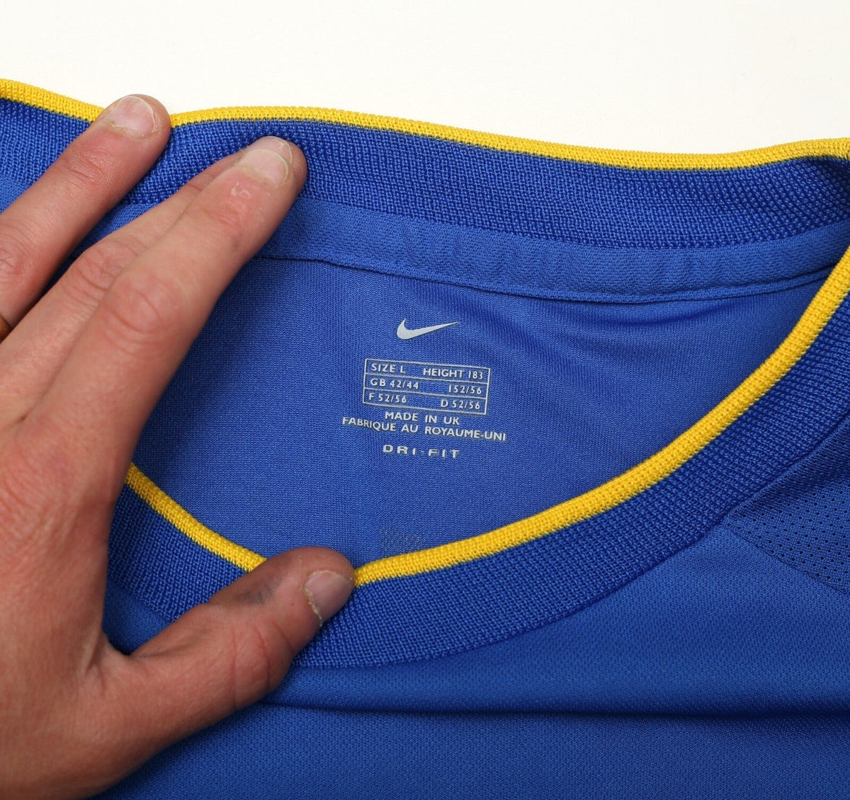 2000/01 BOCA JUNIORS Vintage Nike Home Football Shirt Jersey (L)