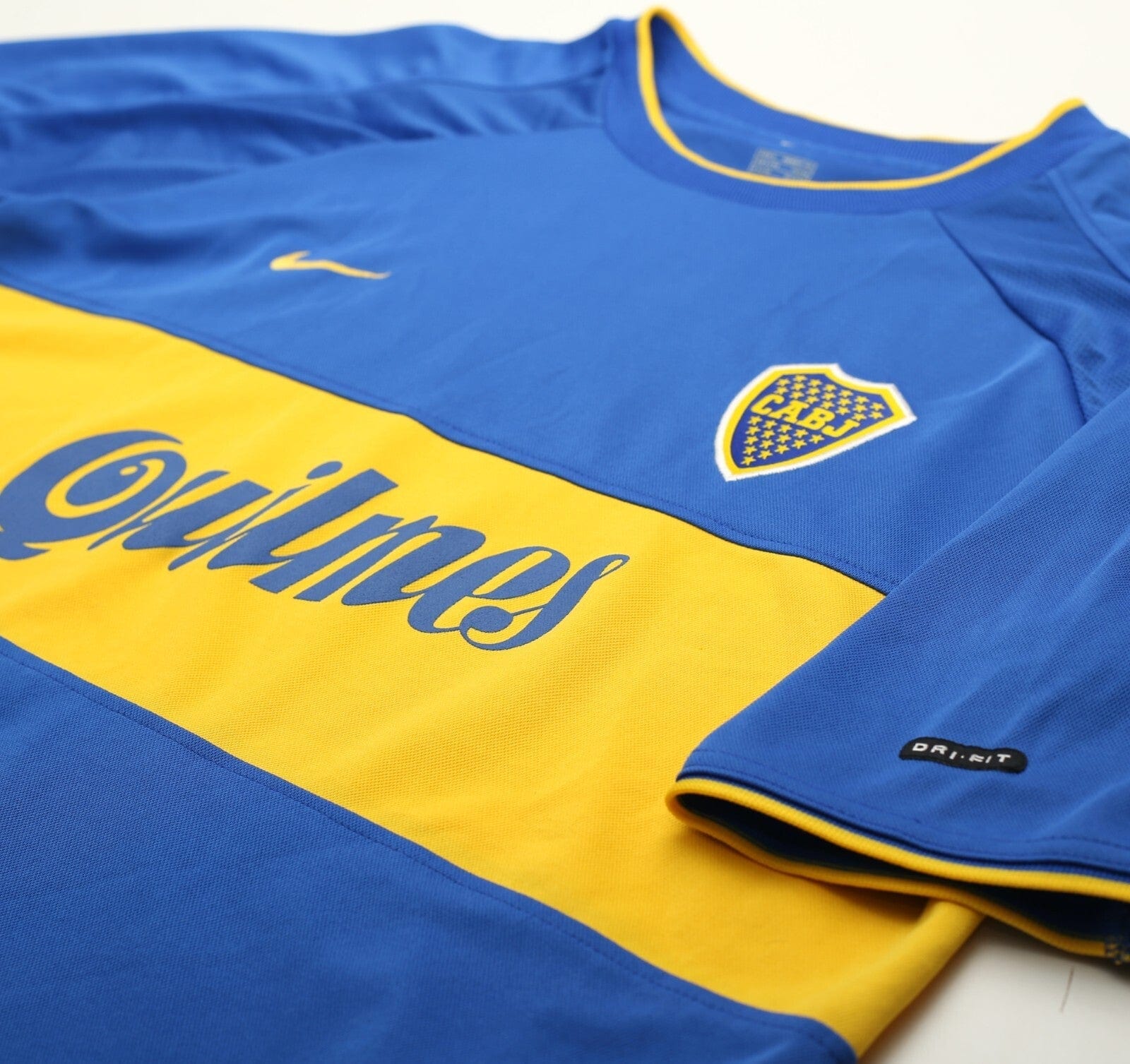 2000/01 BOCA JUNIORS Vintage Nike Home Football Shirt Jersey (L)