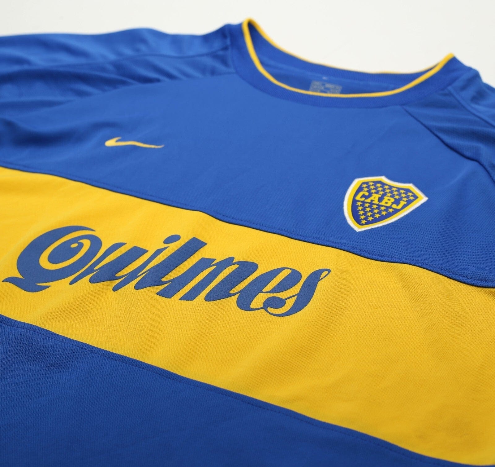 2000/01 BOCA JUNIORS Vintage Nike Home Football Shirt Jersey (L)