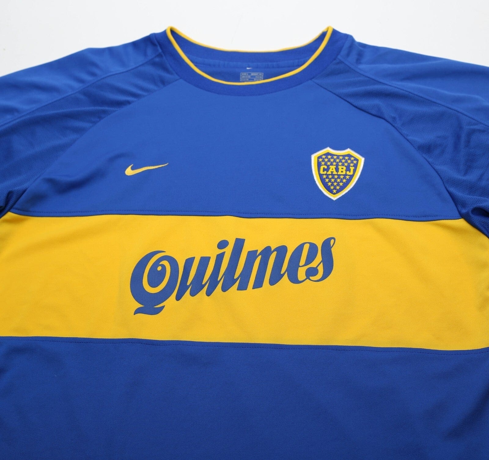2000/01 BOCA JUNIORS Vintage Nike Home Football Shirt Jersey (L)