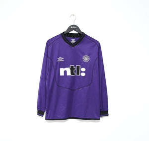 2000/01 CELTIC Vintage Umbro GK Football Shirt Jersey (S) Douglas Gould