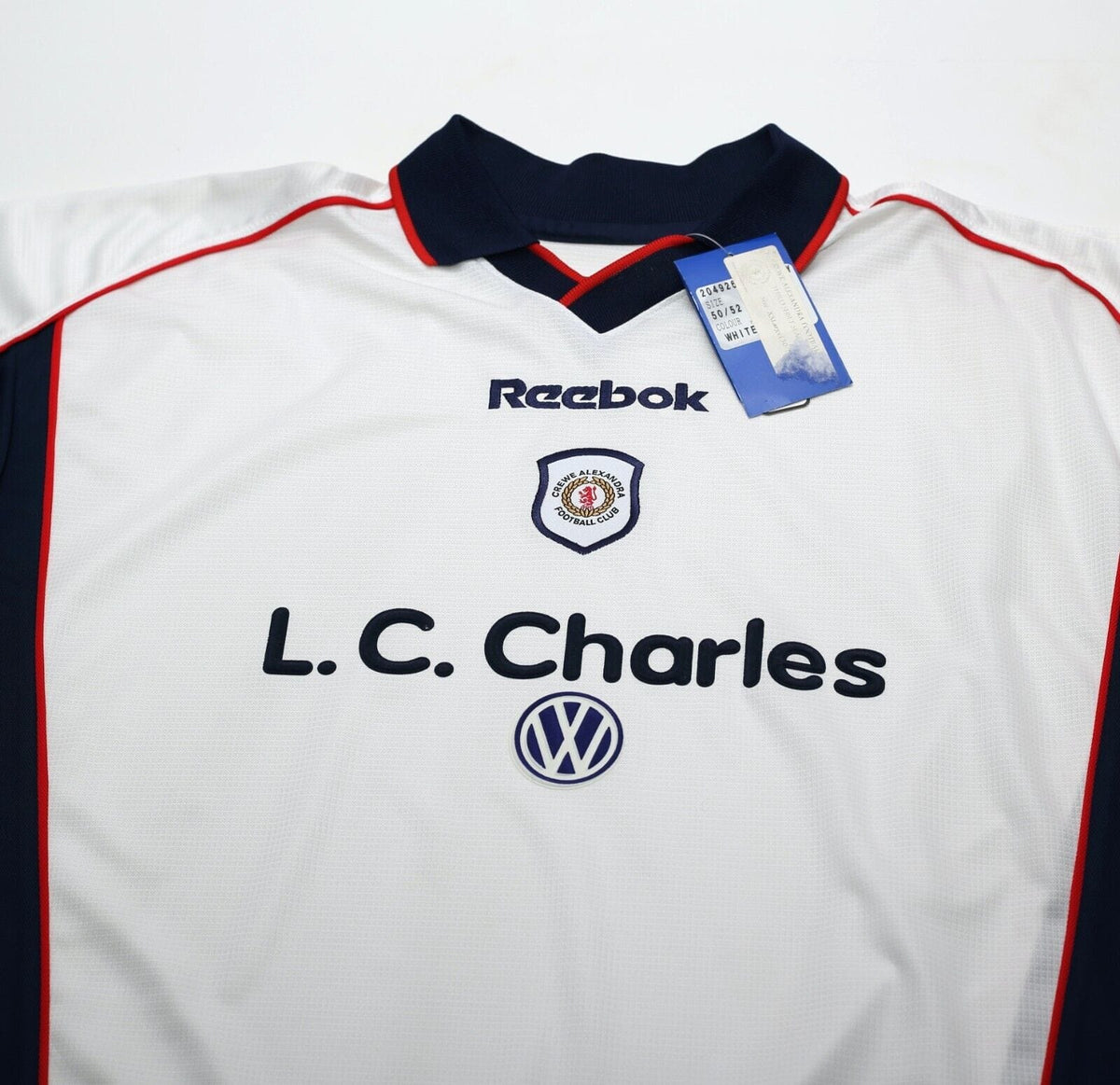 2000/01 CREWE ALEXANDRA Vintage Reebok Football Shirt (XXL) BNWT (50/52)