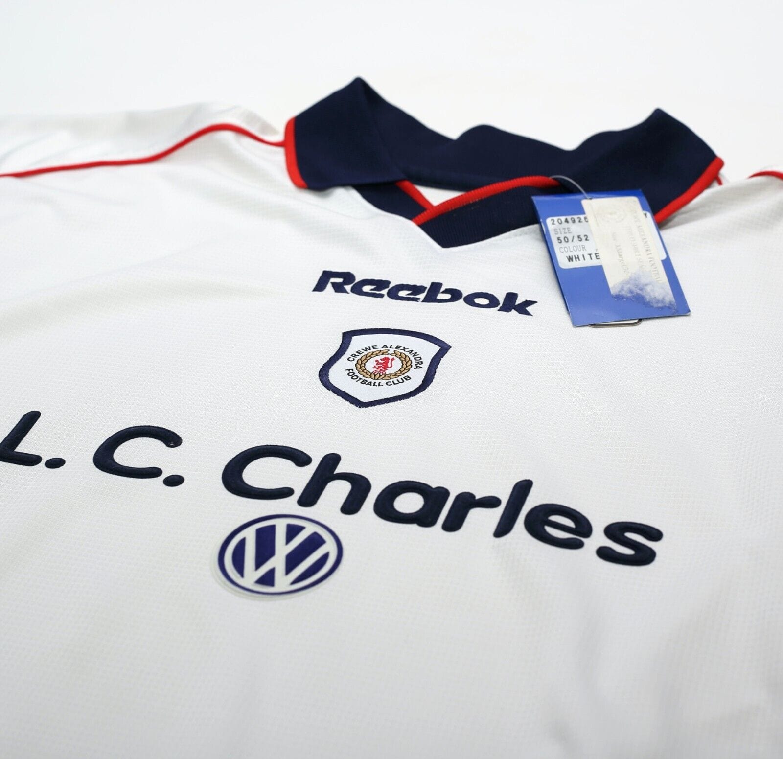2000/01 CREWE ALEXANDRA Vintage Reebok Football Shirt (XXL) BNWT (50/52)