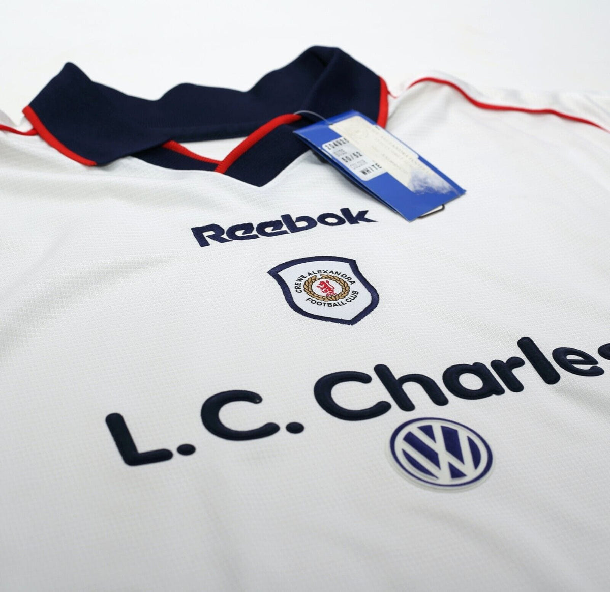 2000/01 CREWE ALEXANDRA Vintage Reebok Football Shirt (XXL) BNWT (50/52)