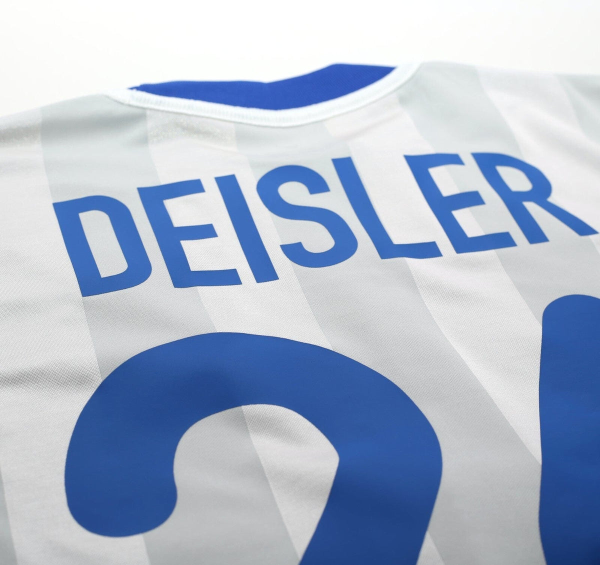 2000/01 DEISLER #26 Hertha Berlin Vintage Nike Away Football Shirt (L)