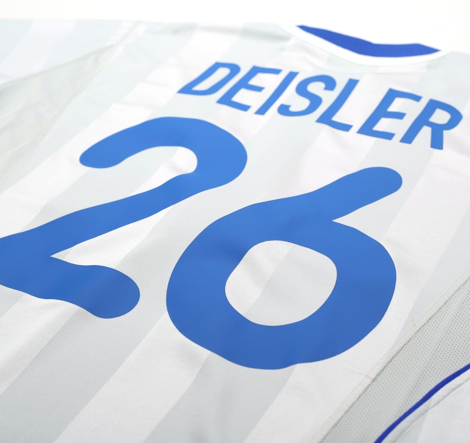 2000/01 DEISLER #26 Hertha Berlin Vintage Nike Away Football Shirt (L)