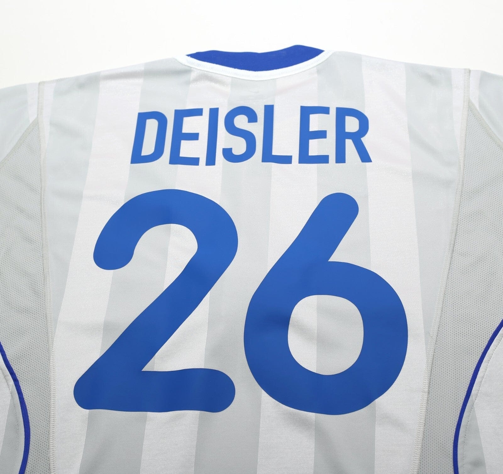 2000/01 DEISLER #26 Hertha Berlin Vintage Nike Away Football Shirt (L)