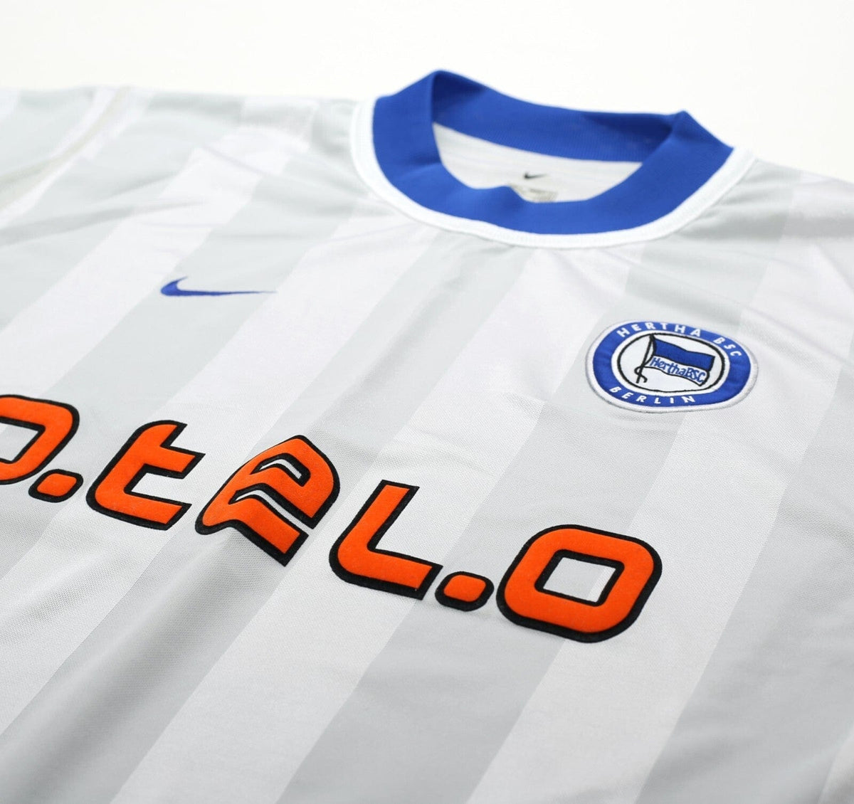 2000/01 DEISLER #26 Hertha Berlin Vintage Nike Away Football Shirt (L)