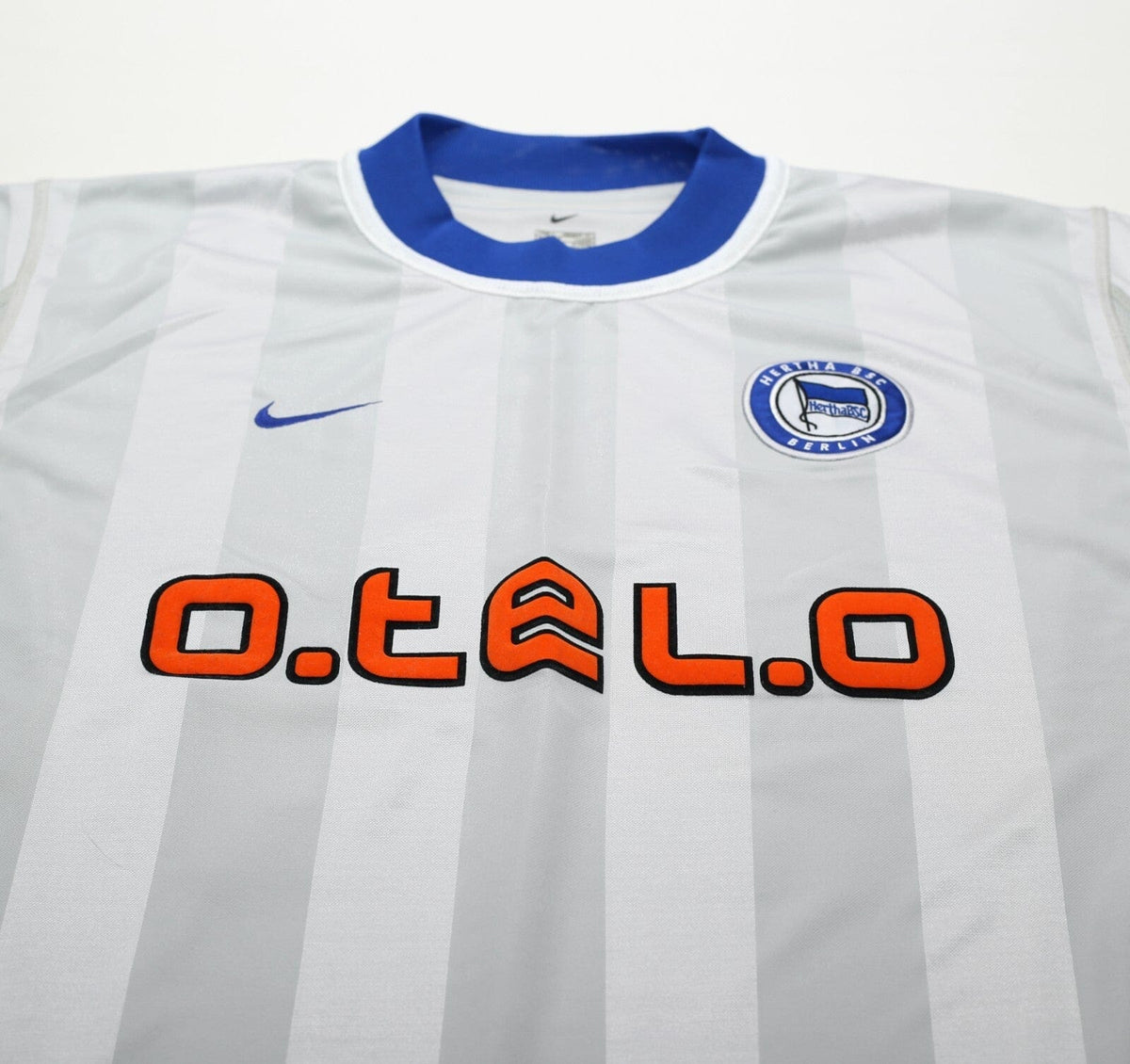 2000/01 DEISLER #26 Hertha Berlin Vintage Nike Away Football Shirt (L)