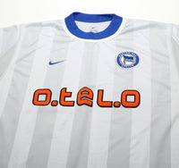 2000/01 DEISLER #26 Hertha Berlin Vintage Nike Away Football Shirt (L)