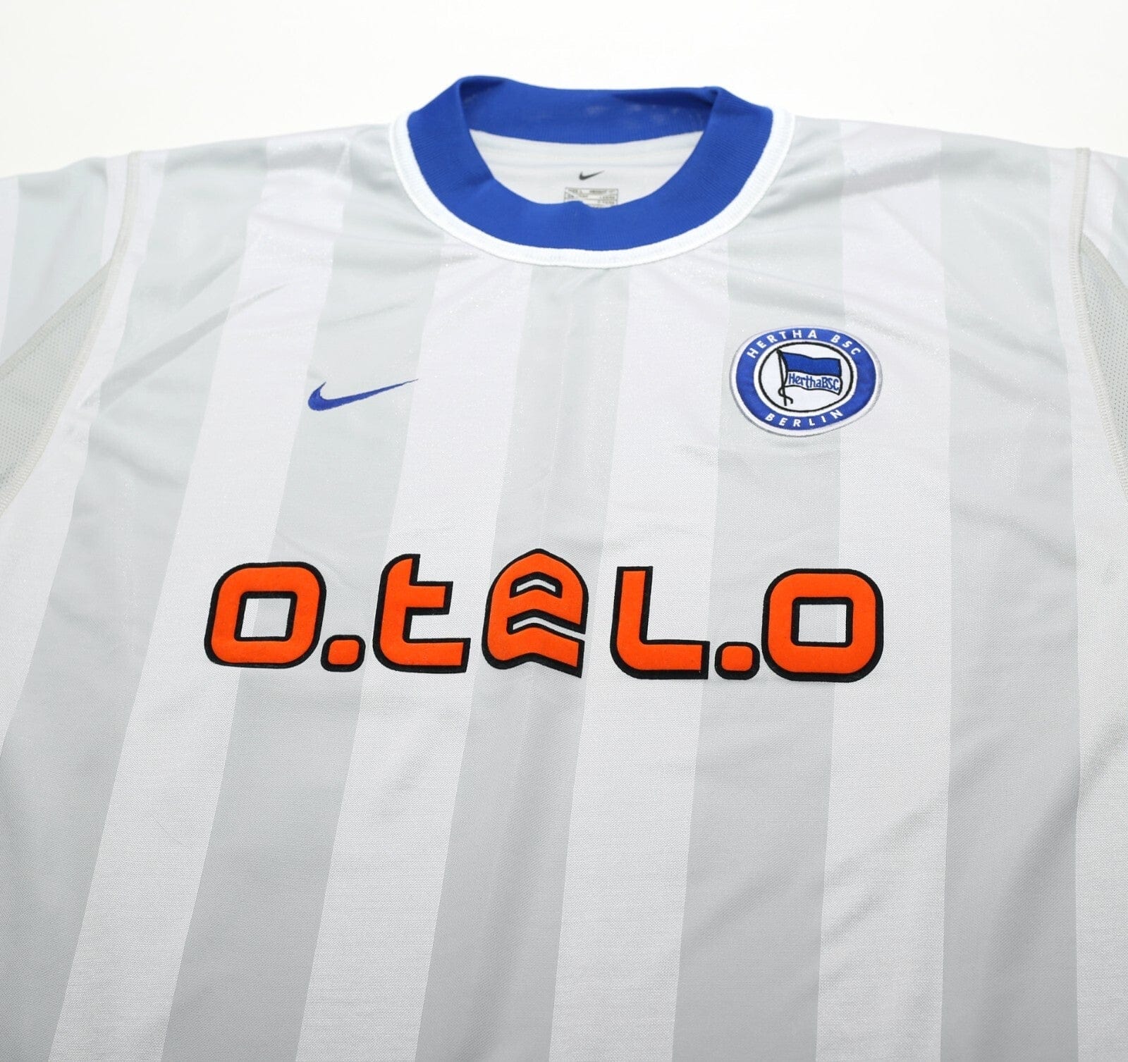 2000/01 DEISLER #26 Hertha Berlin Vintage Nike Away Football Shirt (L)