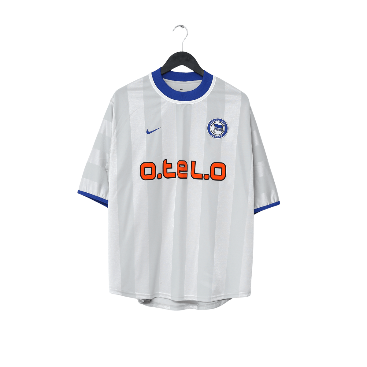 2000/01 DEISLER #26 Hertha Berlin Vintage Nike Away Football Shirt (L)