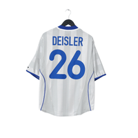 2000/01 DEISLER #26 Hertha Berlin Vintage Nike Away Football Shirt (L)