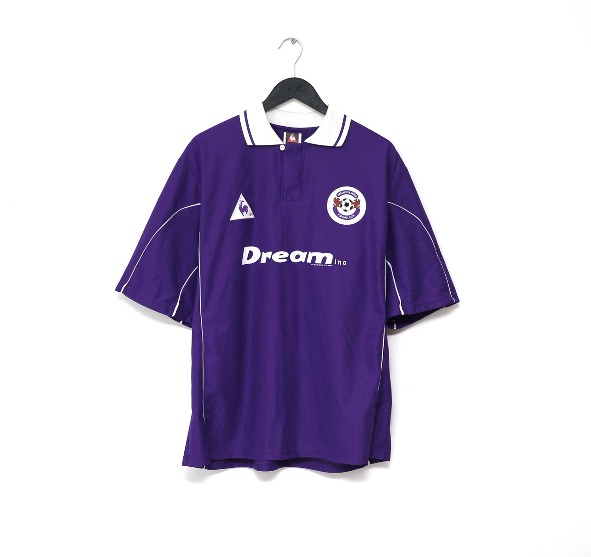 2000/01 FLETCHER #11 Harchester United Vintage LCS Home Football Shirt (L)