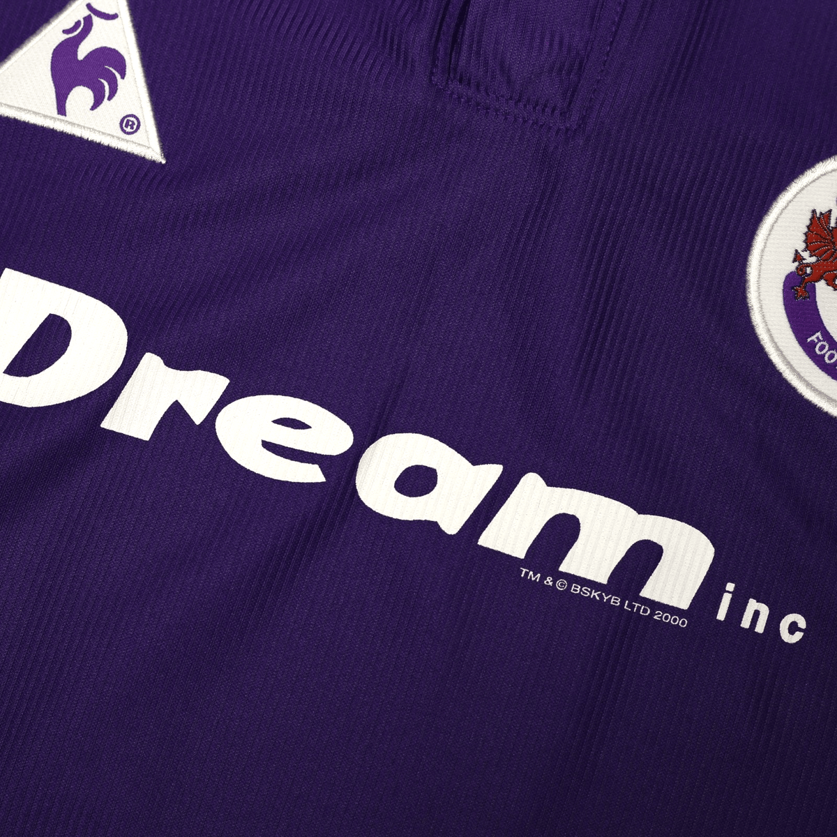 2000/01 Fletcher #11 Harchester United Vintage LCS Home Football Shirt (L) 42/44