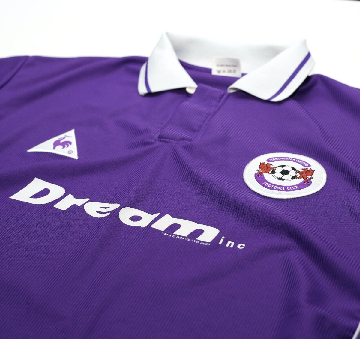 2000/01 FLETCHER #11 Harchester United Vintage LCS Home Football Shirt (XXL)