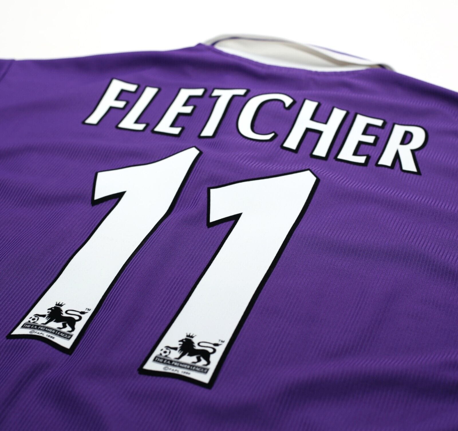2000/01 FLETCHER #11 Harchester United Vintage LCS Home Football Shirt (XXL)