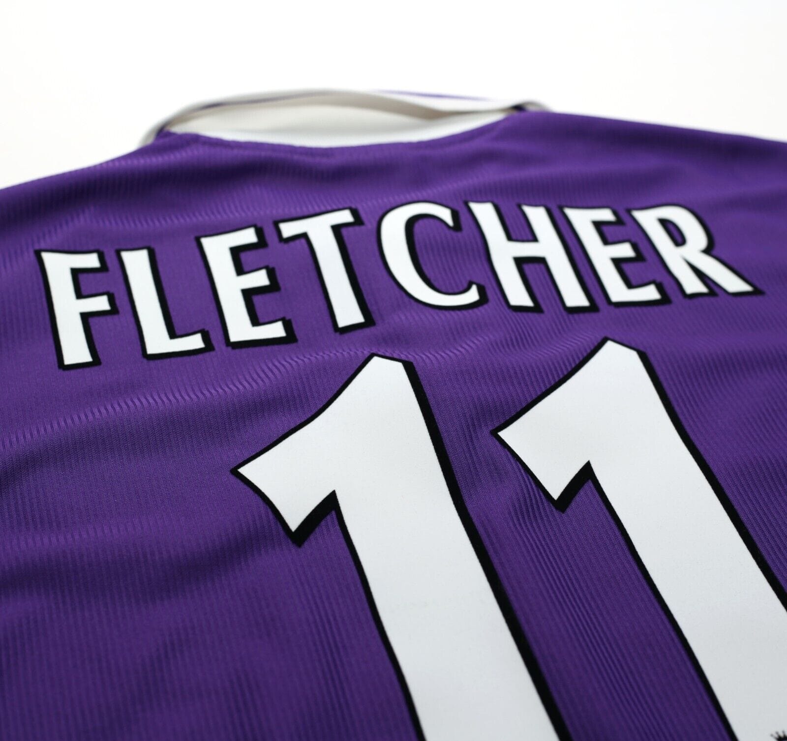 2000/01 FLETCHER #11 Harchester United Vintage LCS Home Football Shirt (XXL)