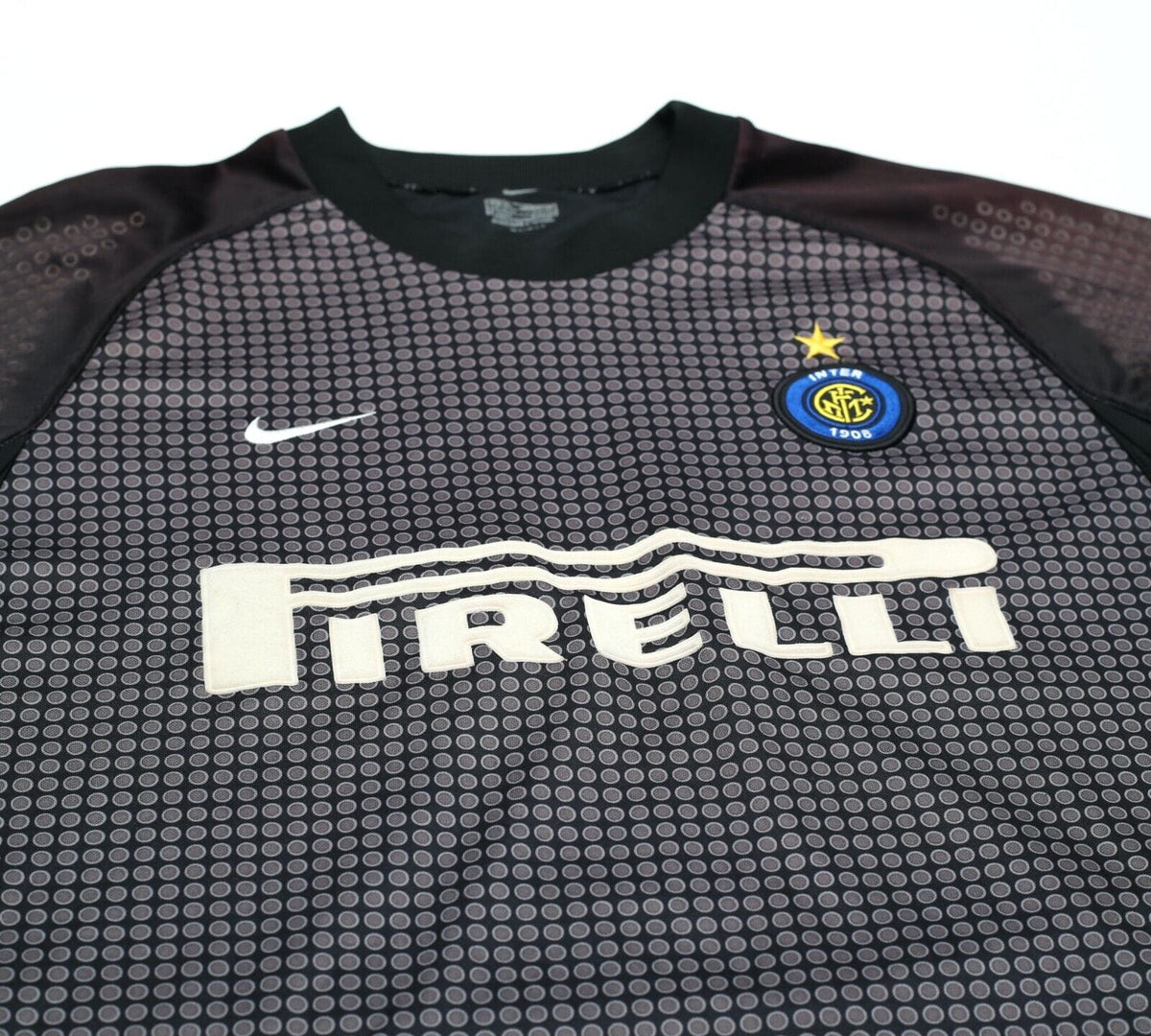 2000/01 FREY #1 Inter Milan Vintage Nike GK Football Shirt (XL) Goalkeeper