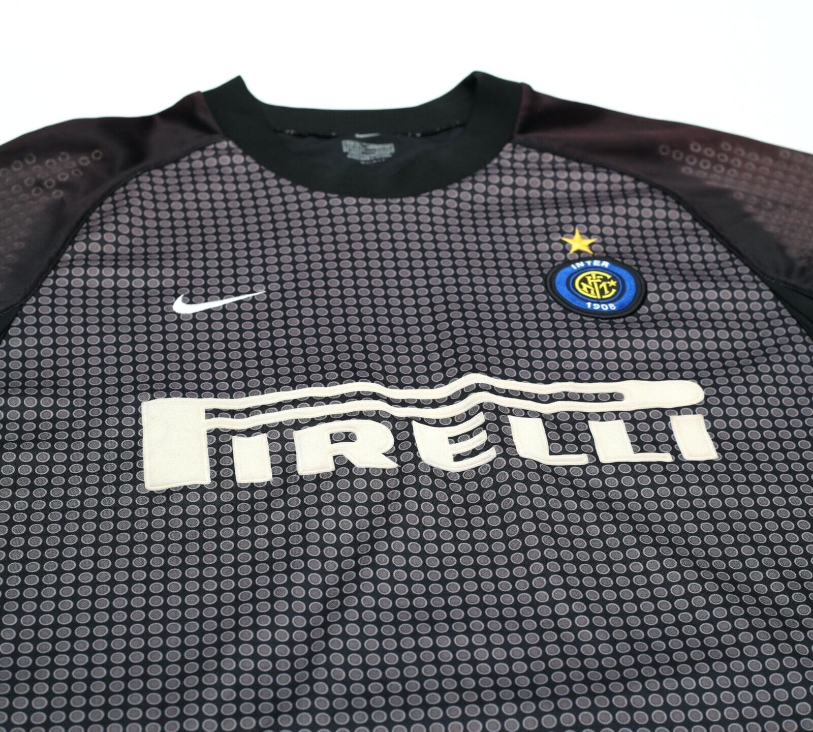 2000/01 FREY #1 Inter Milan Vintage Nike GK Football Shirt (XL) Goalkeeper