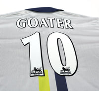 2000/01 GOATER #10 Manchester City Vintage le coq sportif Football Shirt (L)